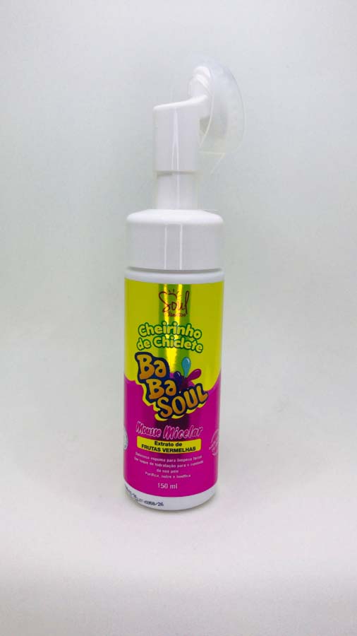MOUSSE MICELAR EXTRATO DE FRUTAS VERMELHAS