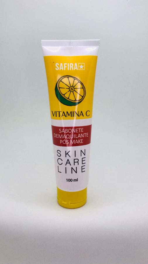 SABONETE DEMAQUILANTE PÓS MAKE VITAMINA C