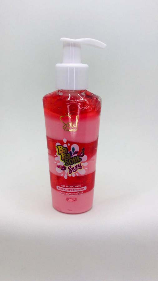 GEL HIDRATANTE BEIJÁVEL  DE FRUTAS VERMELHAS
